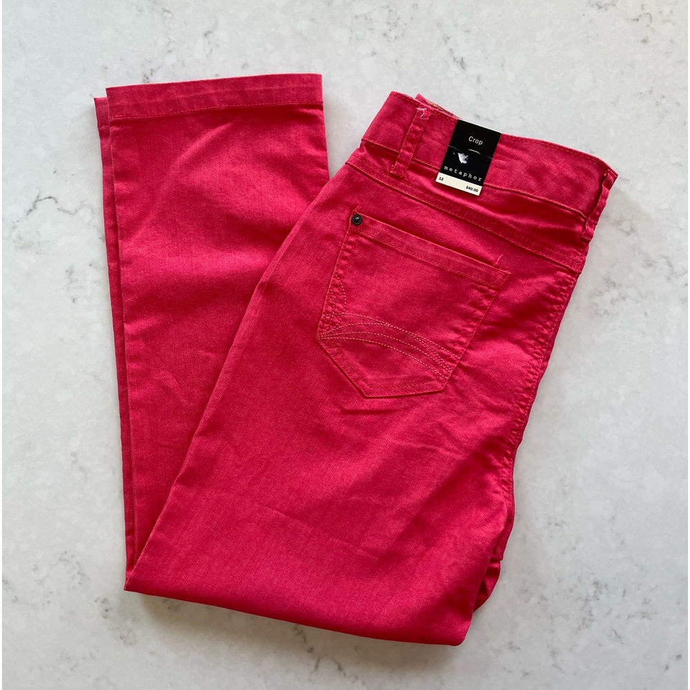 New crop pants in cute summer/spring color
